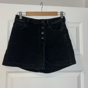 American Eagle Black skort with pockets